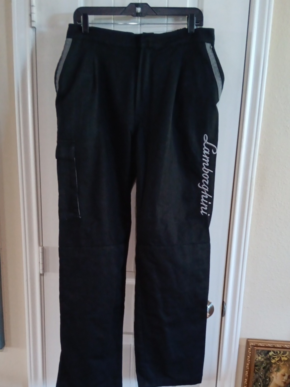 VTG Lamborghini Pit Crew Issued Cargo Pants Balducci Men XL